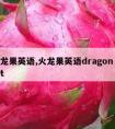 火龙果英语,火龙果英语dragon fruit