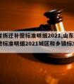 山东省拆迁补偿标准明细2021,山东省拆迁补偿标准明细2021城区和乡镇标准一样吗