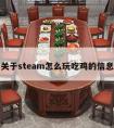 关于steam怎么玩吃鸡的信息