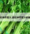 西红柿芹菜汁,西红柿芹菜汁的做法