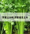 芹菜上火吗,芹菜是否上火