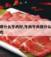 炖牛肉用什么牛肉好,牛肉牛肉做什么好吃怎么炖好吃