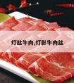 灯丝牛肉,灯影牛肉丝