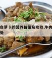 牛肉炖白萝卜的营养价值及功效,牛肉炖白萝卜的好处