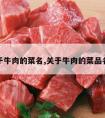 关于牛肉的菜名,关于牛肉的菜品名称