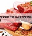 8个月宝宝能吃牛肉吗,8个月宝宝可以吃牛肉了吗