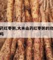 大米山药红枣粥,大米山药红枣粥的功效小孩可以吃吗