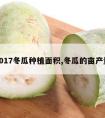 2017冬瓜种植面积,冬瓜的亩产量