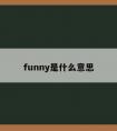 funny是什么意思