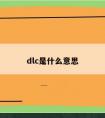 dlc是什么意思