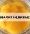 黄桃罐头可以冷冻吗,黄桃罐头能冻吗