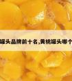 黄桃罐头品牌前十名,黄桃罐头哪个品牌