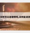 江汉区法院可以请律师吗,法院能请到律师吗