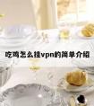 吃鸡怎么挂vpn的简单介绍