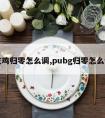 吃鸡归零怎么调,pubg归零怎么调