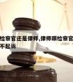 原告请检察官还是律师,律师跟检察官接洽是否可以不起诉