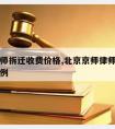 律师拆迁收费价格,北京律师事务所拆迁案例