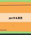 ppc什么意思